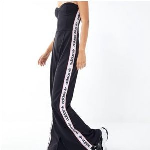 Adidas Wide Leg Strapless Jumpsuit, XS